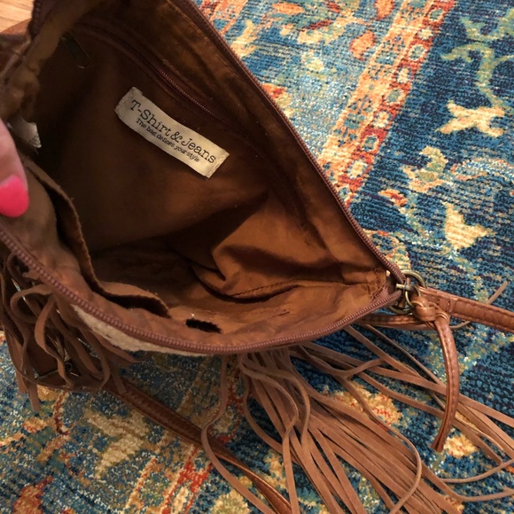 Fringed shoulder bag - Picture 5 of 5